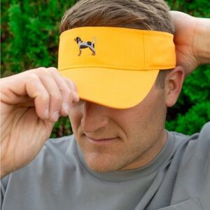 Volunteer traditions university of Tennessee bluetick embroidered visor NWT
